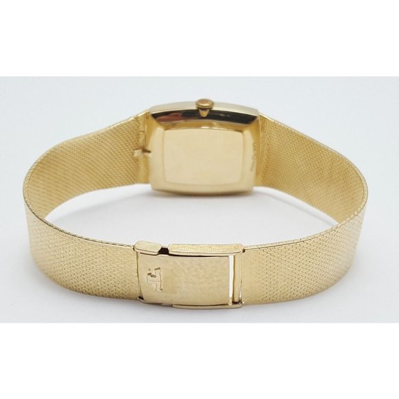 Vintage 1970s Jaeger LeCoultre 29mm Classic Cal 818/3 R7582 14K Yellow Gold 17J - Picture 9 of 16